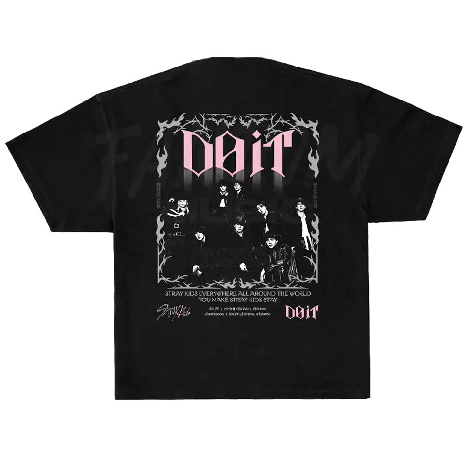 Stray Kids · Do It Polera OVERSIZE 2