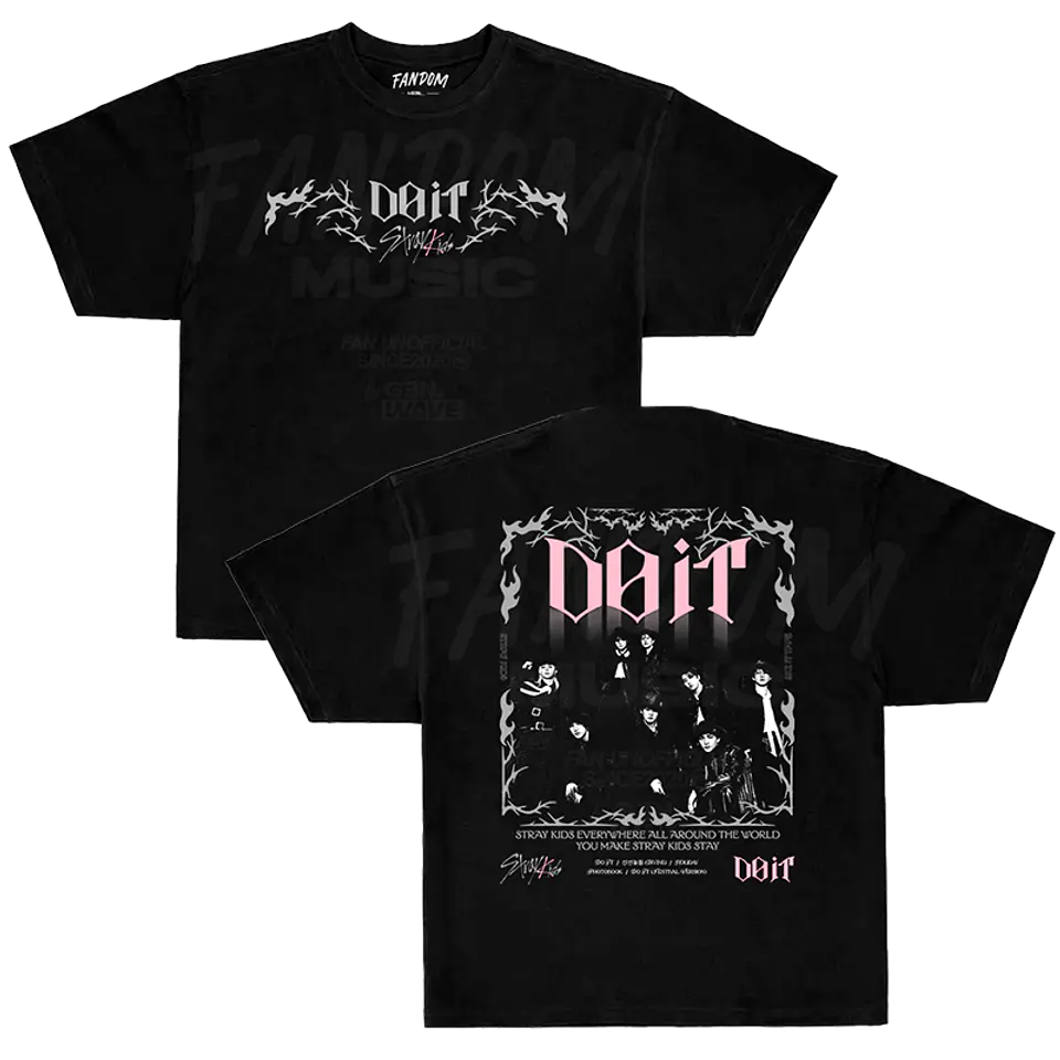 Stray Kids · Do It Polera OVERSIZE 1