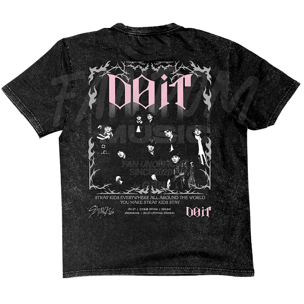 Stray Kids · Do It Polera ACID WASH 2