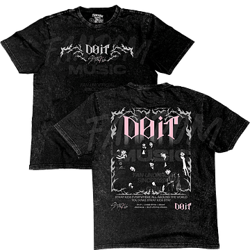 Stray Kids · Do It Polera ACID WASH