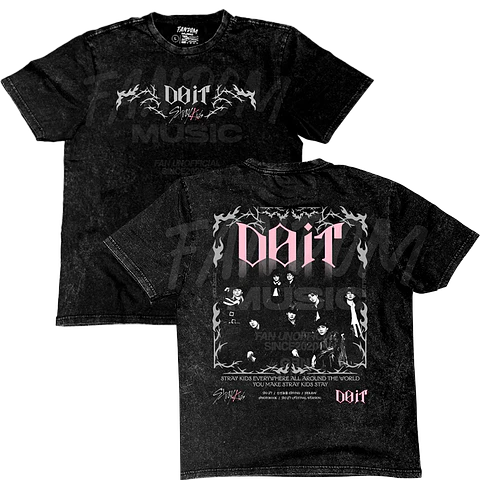 Stray Kids · Do It Polera ACID WASH