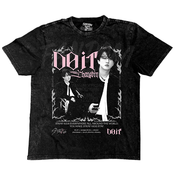 Stray Kids · Do It / Changbin Polera ACID WASH 1