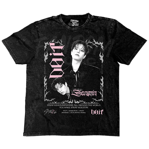 Stray Kids · Do It / Seungmin Polera ACID WASH 1