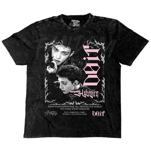 Stray Kids · Do It / Hyunjin Polera ACID WASH 1