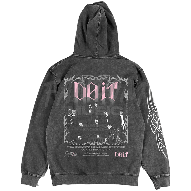 Stray Kids · Do It Hoodie ACID WASH 2