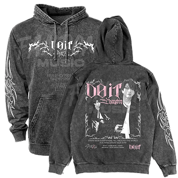 Stray Kids · Do It / Changbin Hoodie ACID WASH