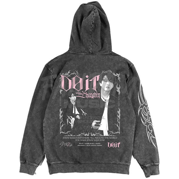 Stray Kids · Do It / Changbin Hoodie ACID WASH 2