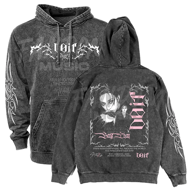 Stray Kids · Do It / Bang Chan Hoodie ACID WASH 1