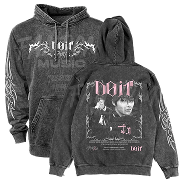 Stray Kids · Do It / I.N Hoodie ACID WASH