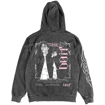 Stray Kids · Do It / Han Hoodie ACID WASH