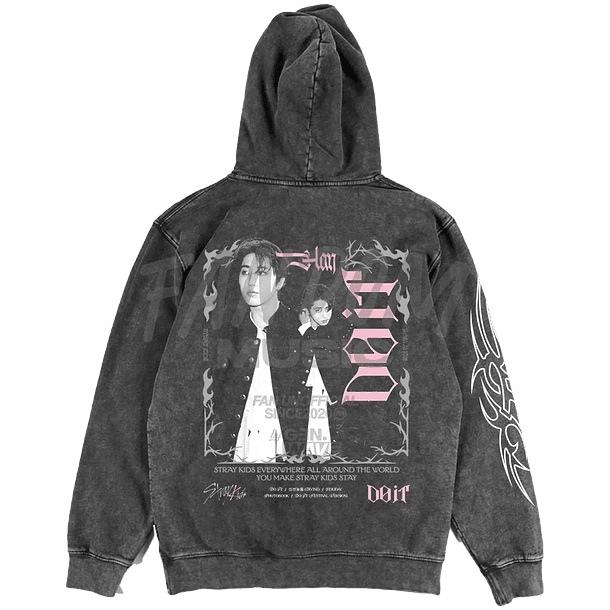 Stray Kids · Do It / Han Hoodie ACID WASH 2