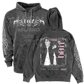 Stray Kids · Do It / Han Hoodie ACID WASH