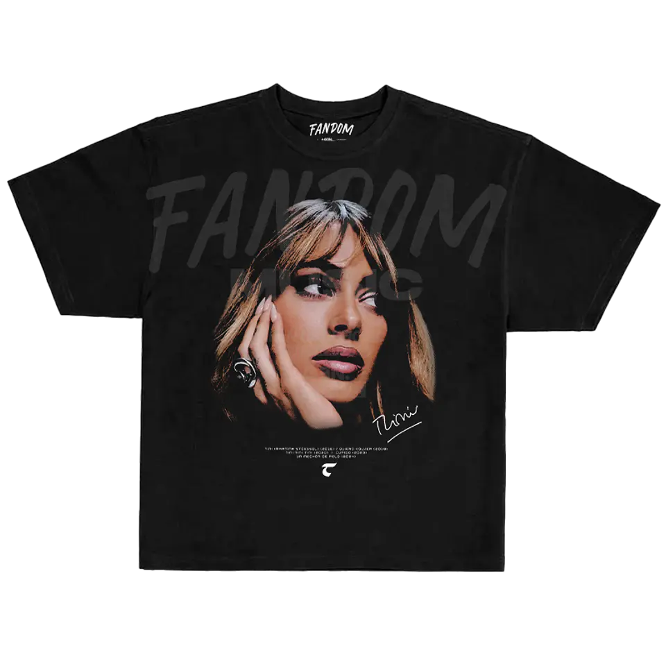 Tini · Face Polera OVERSIZE 1