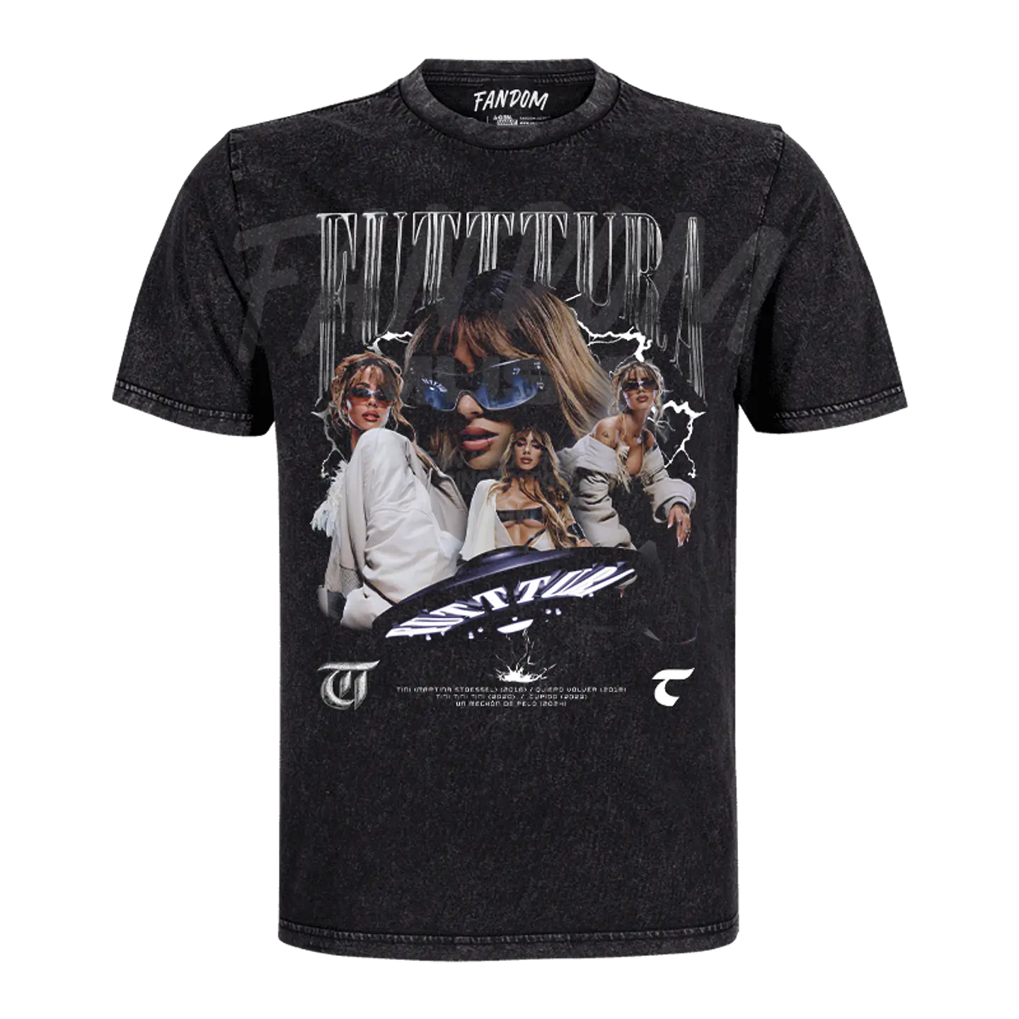 Tini · Full Faces Polera ACID WASH 1