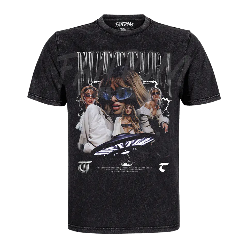 Tini · Full Faces Polera ACID WASH 1
