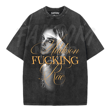 Addison Rae · Addison F Rae Polera ACID WASH