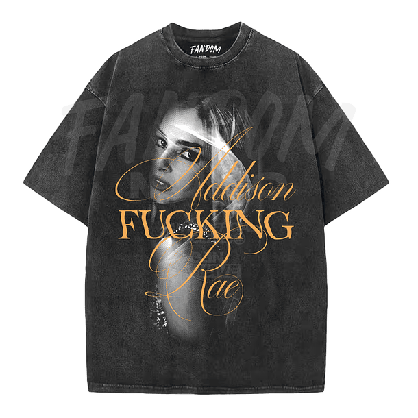 Addison Rae · Addison F Rae Polera ACID WASH 1