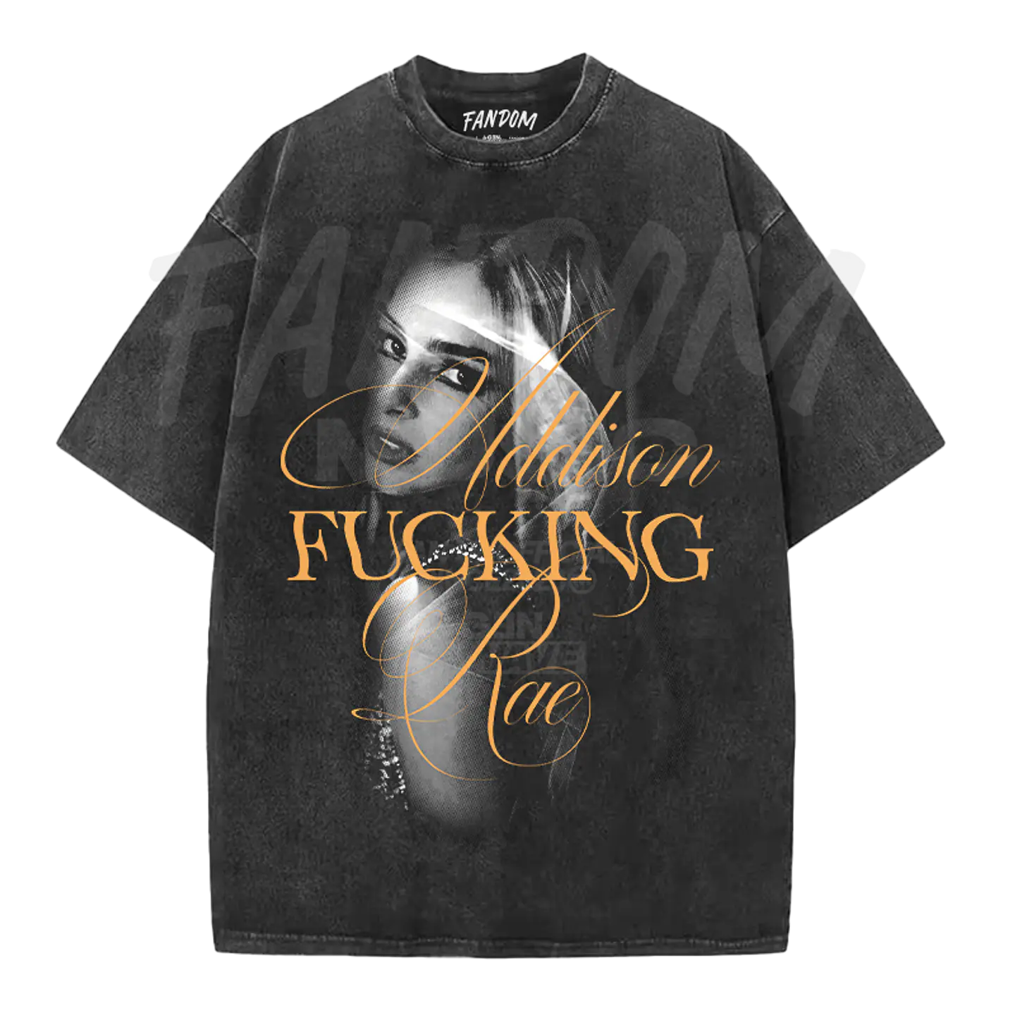 Addison Rae · Addison F Rae Polera ACID WASH 1