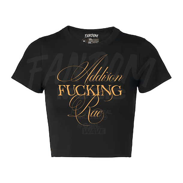 Addison Rae · Addison F Rae Polera CROP TOP 1