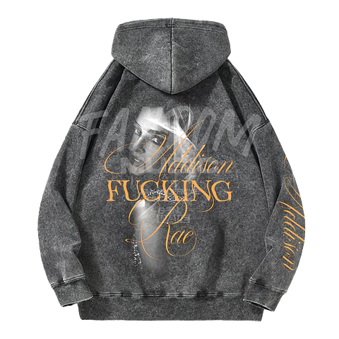 Addison Rae · Addison F Rae Hoodie Acid Wash