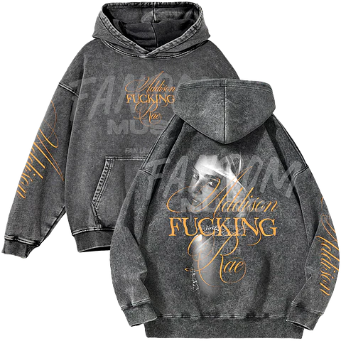 Addison Rae · Addison F Rae Hoodie Acid Wash