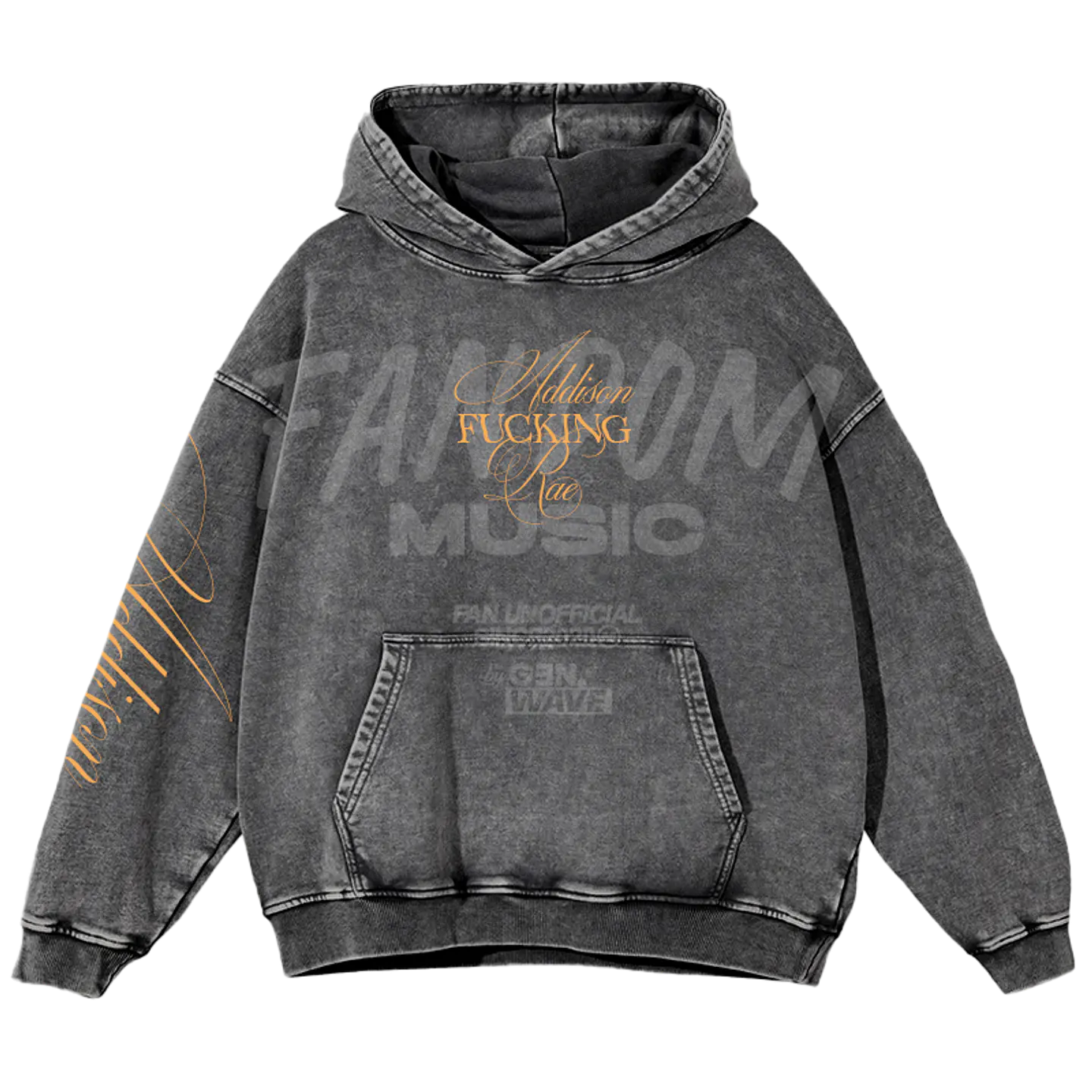 Addison Rae · Addison F Rae Hoodie Acid Wash 3