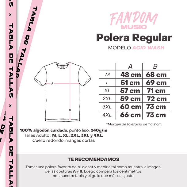 Lany · Soft Polera ACID WASH 2