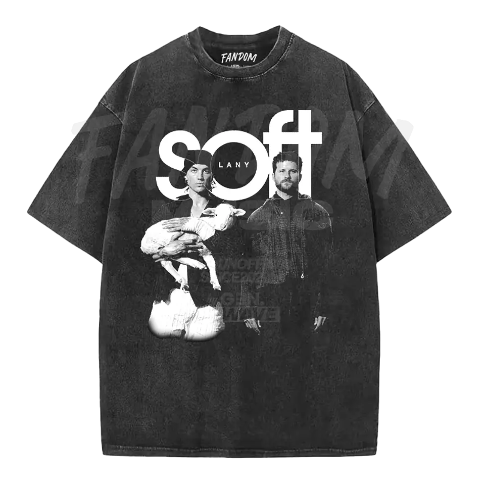 Lany · Soft Polera ACID WASH 1