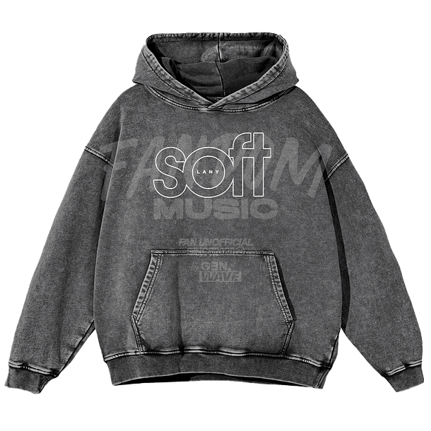 Lany · Soft Hoodie Acid Wash 3