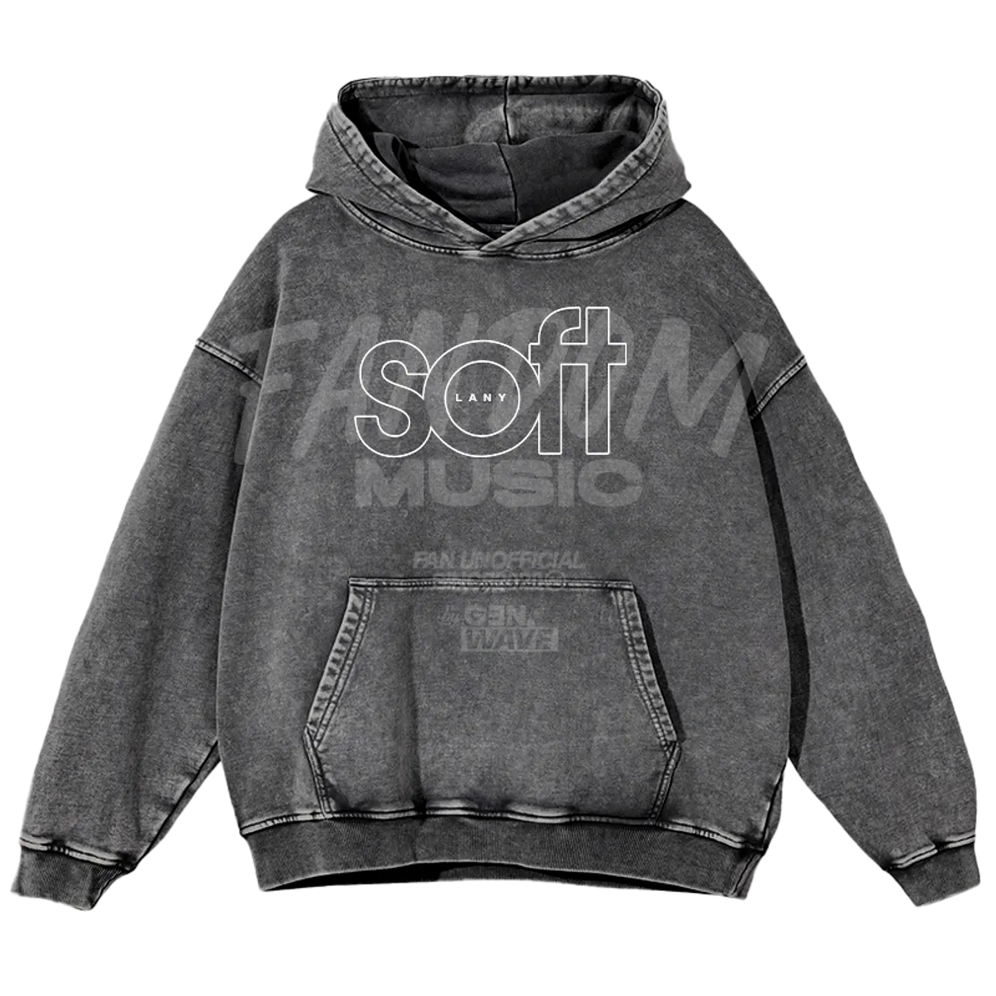 Lany · Soft Hoodie Acid Wash 3