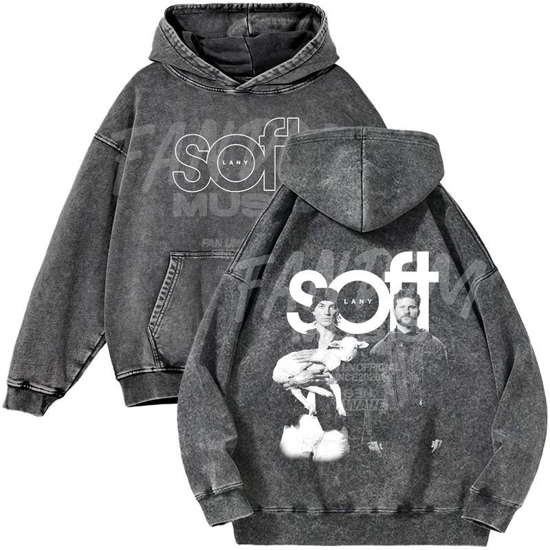 Lany · Soft Hoodie Acid Wash