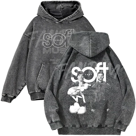 Lany · Soft Hoodie Acid Wash