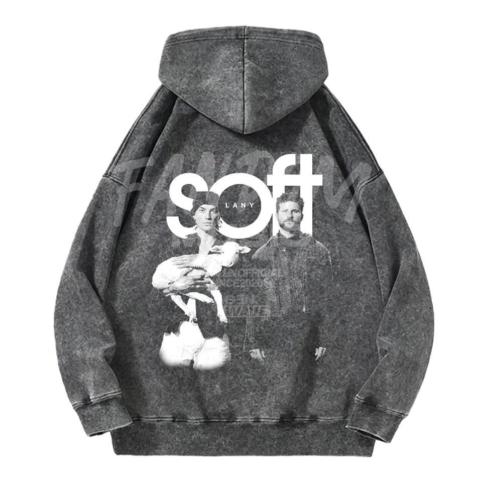 Lany · Soft Hoodie Acid Wash 2