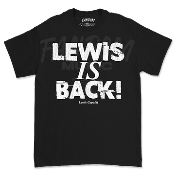 Lewis Capaldi · IS BACK! Polera