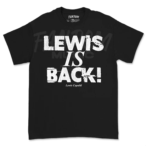 Lewis Capaldi · IS BACK! Polera
