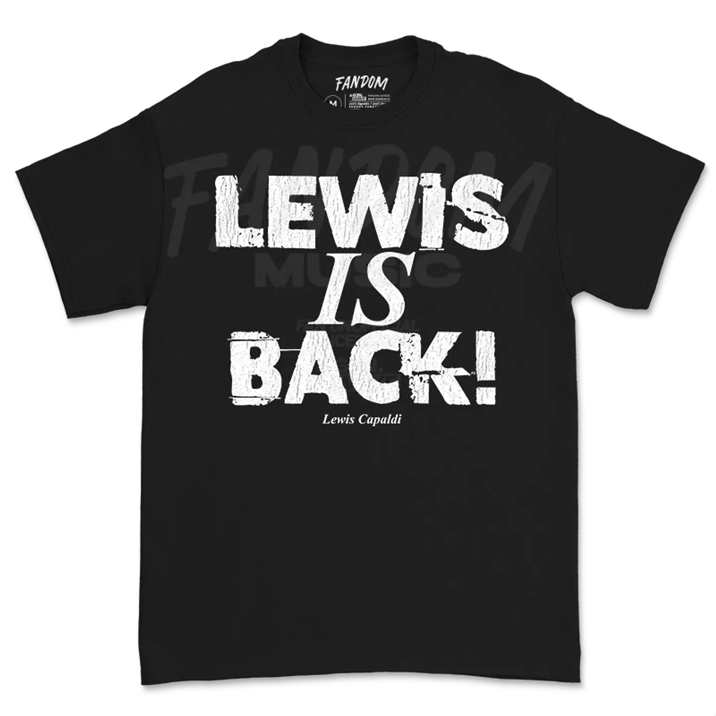 Lewis Capaldi · IS BACK! Polera 1