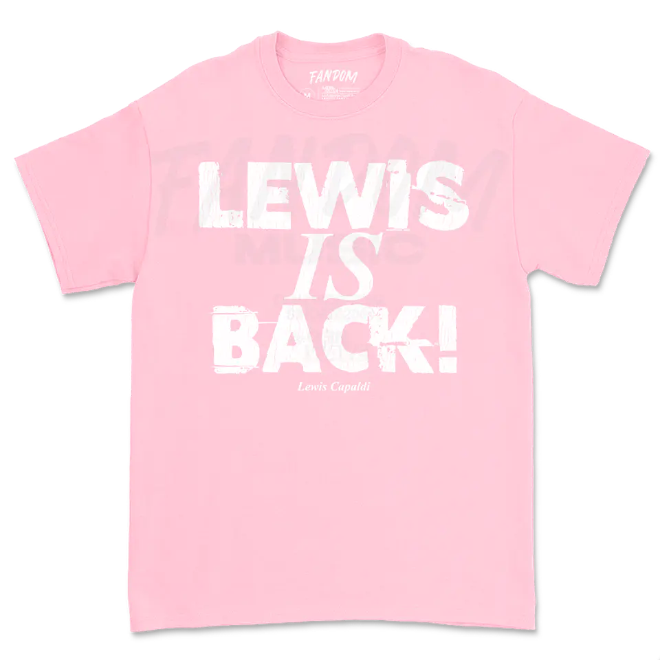 Lewis Capaldi · IS BACK! Polera 3