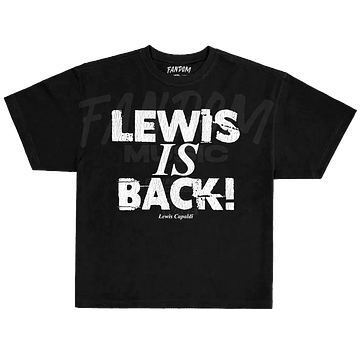 Lewis Capaldi · IS BACK! OVERSIZE