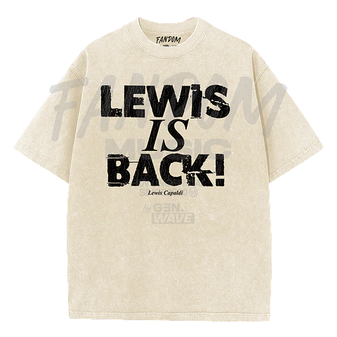 Lewis Capaldi · IS BACK! ACID WASH