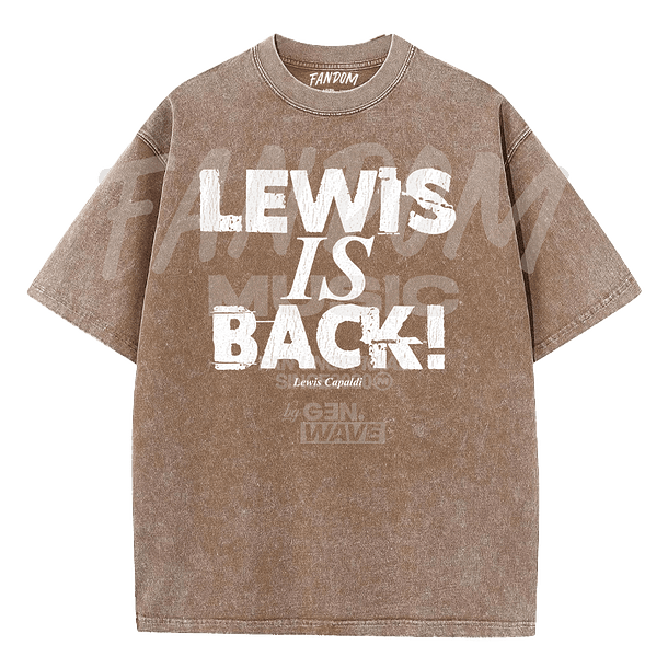 Lewis Capaldi · IS BACK! ACID WASH 3