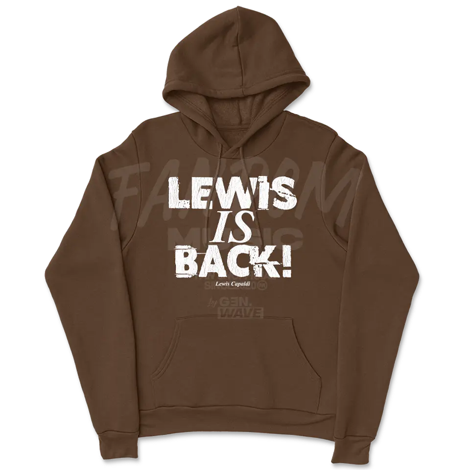 Lewis Capaldi · IS BACK! Hoodie 1