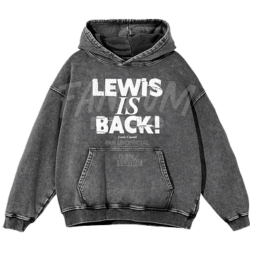 Lewis Capaldi · IS BACK! Hoodie Acid Wash