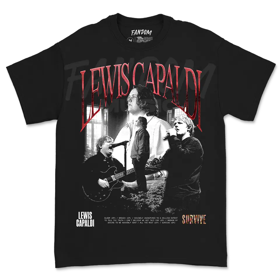 Lewis Capaldi · Faces Polera 1