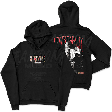 Lewis Capaldi · Faces Hoodie