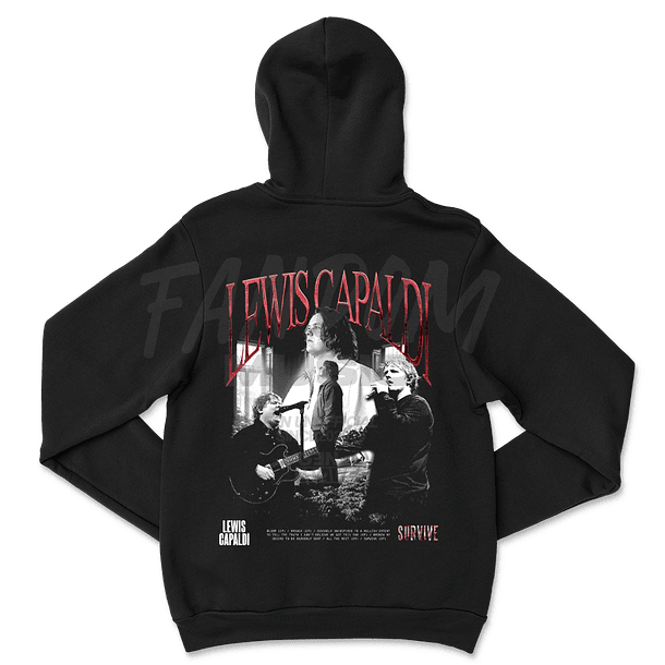 Lewis Capaldi · Faces Hoodie 2