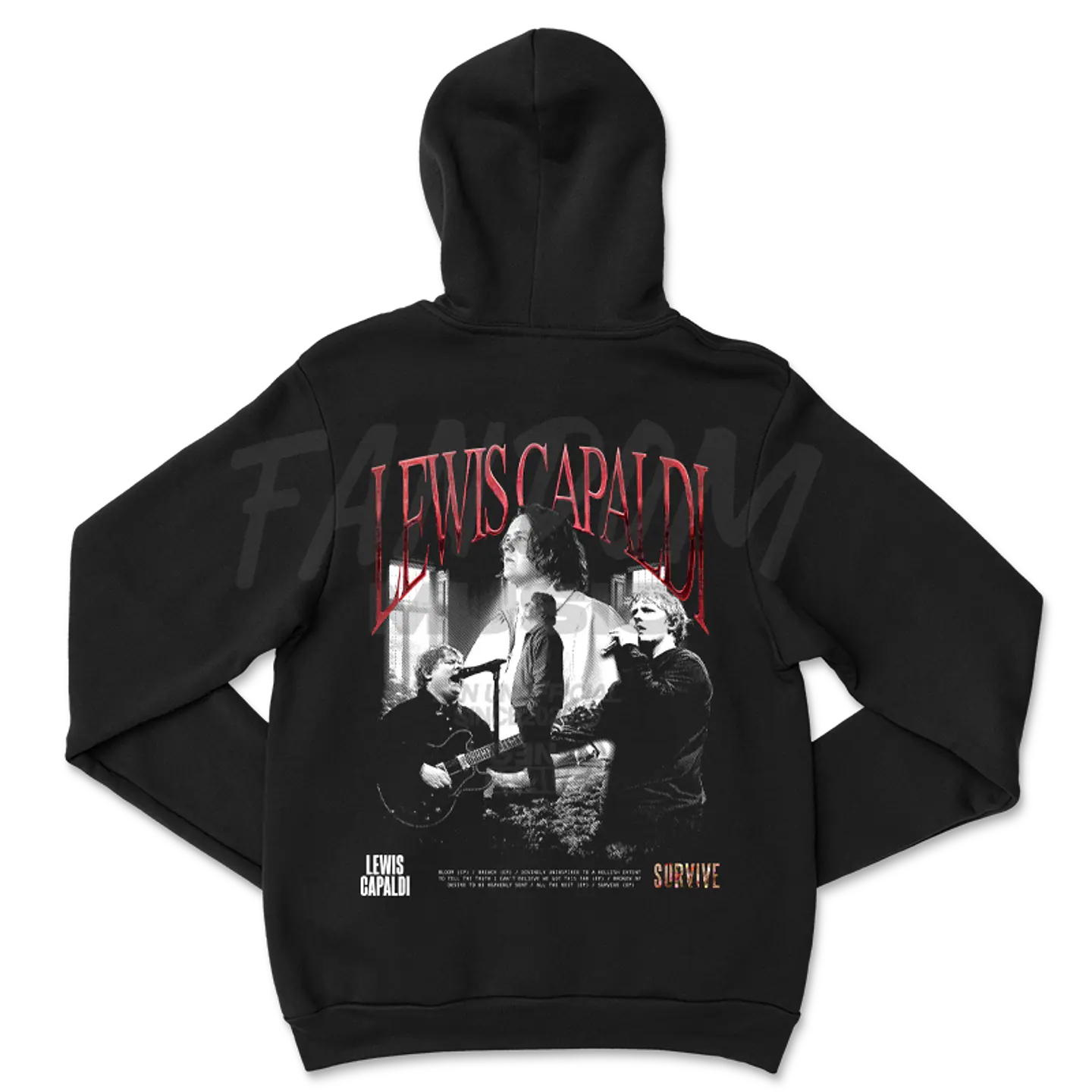 Lewis Capaldi · Faces Hoodie 2