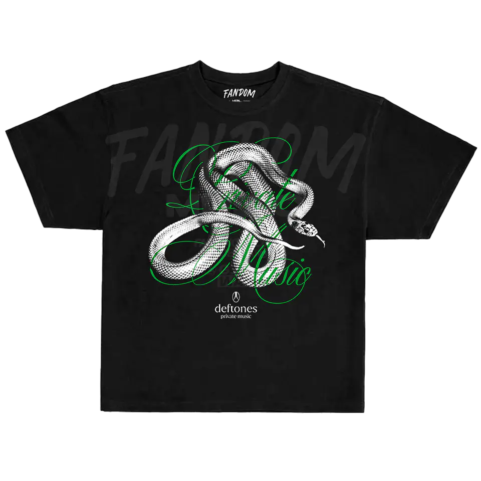 Deftones · Private Music Green OVERSIZE 1