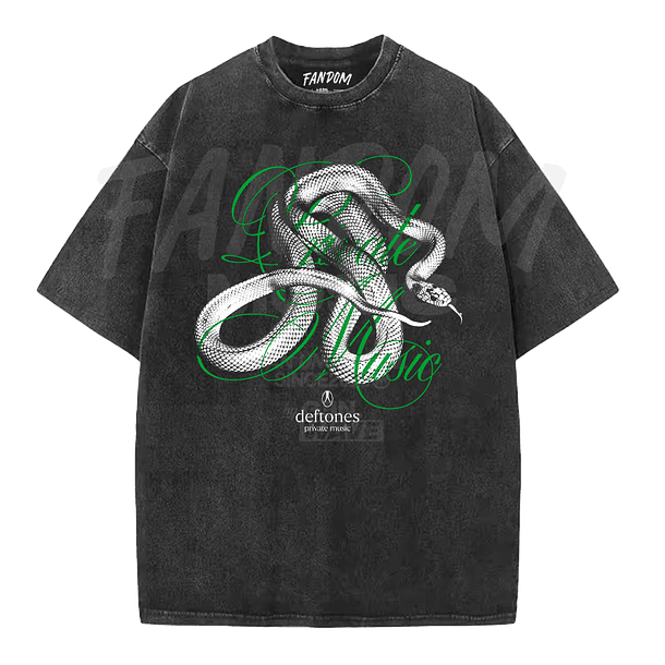 Deftones · Private Music Green ACID WASH 1