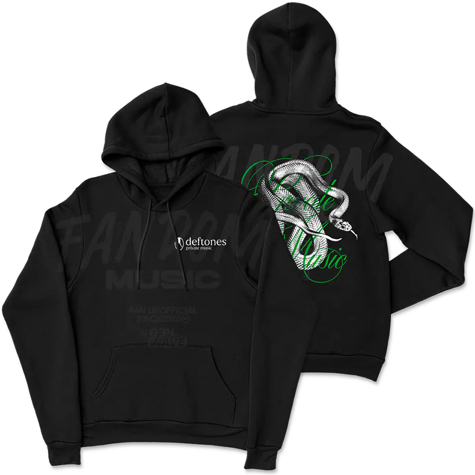 Deftones · Private Music Green Hoodie 1
