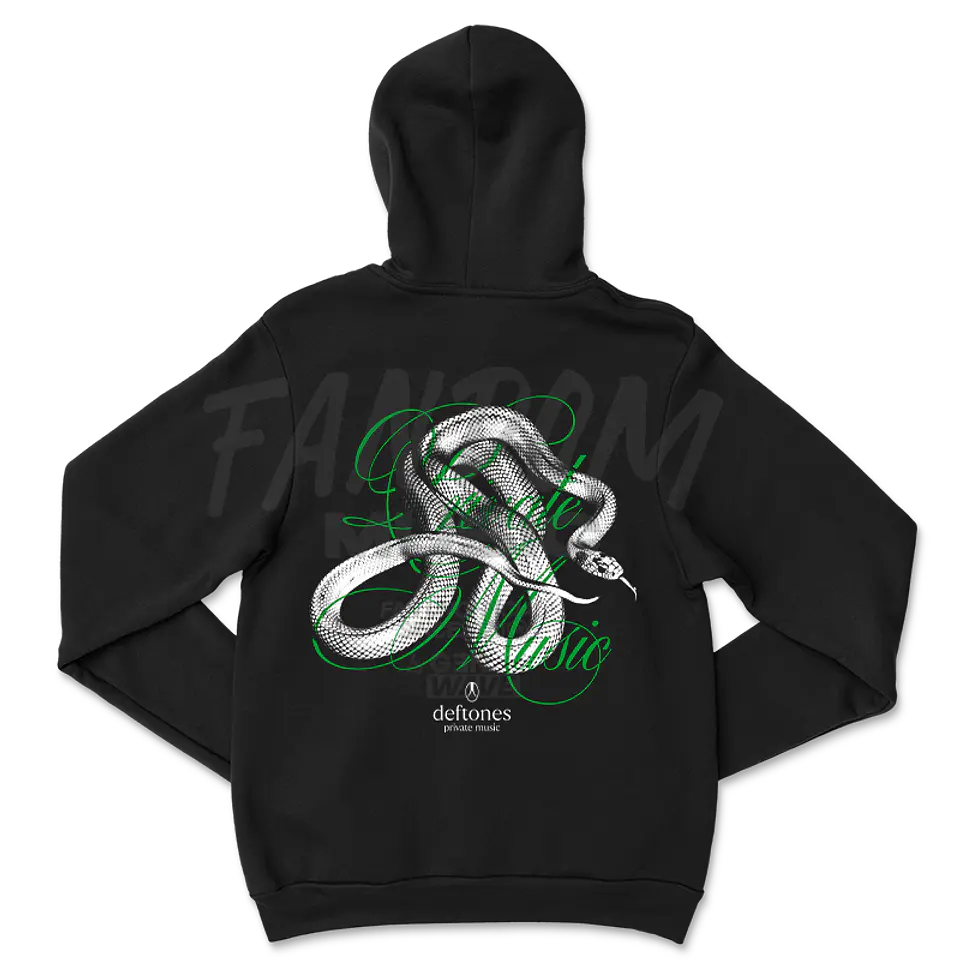 Deftones · Private Music Green Hoodie 2